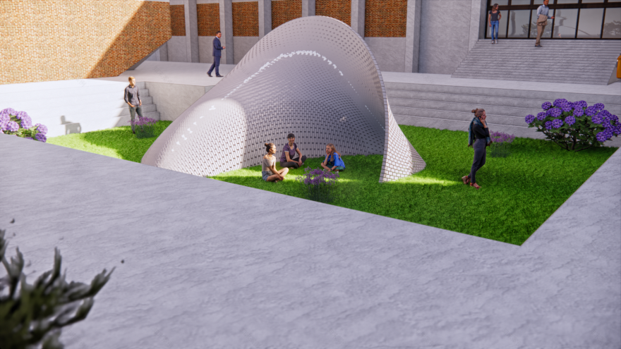 Modeling of the Built Environment I Innovation Kiosk.-4