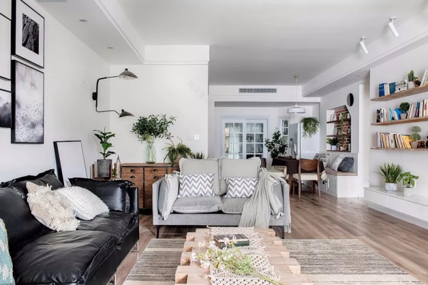 一见钟情的170㎡北欧风住宅 言若室内设计-16