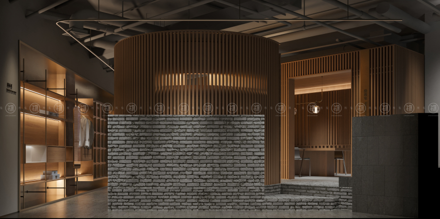 槿文家居展厅丨中国郑州丨集物所建筑设计-22