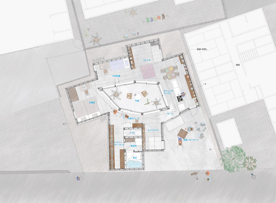 日本七室庭院住宅丨日本爱知丨Takayuki Kuzushima and Associates-12