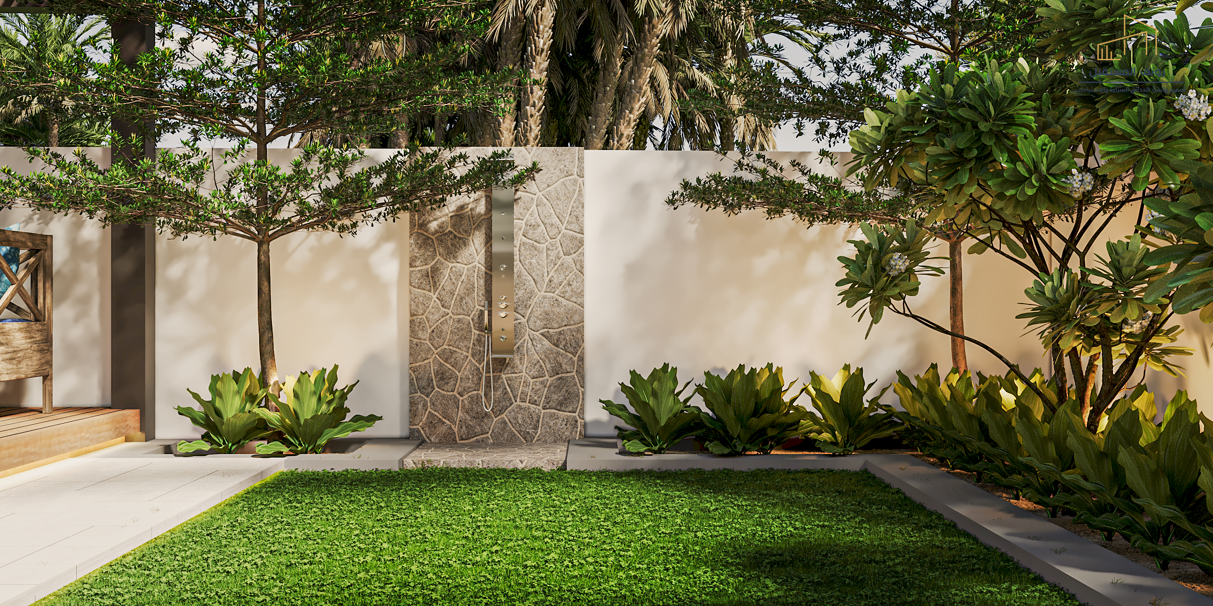 VILLA LANDSCAPE DESIGN WORK, MUSCAT-1