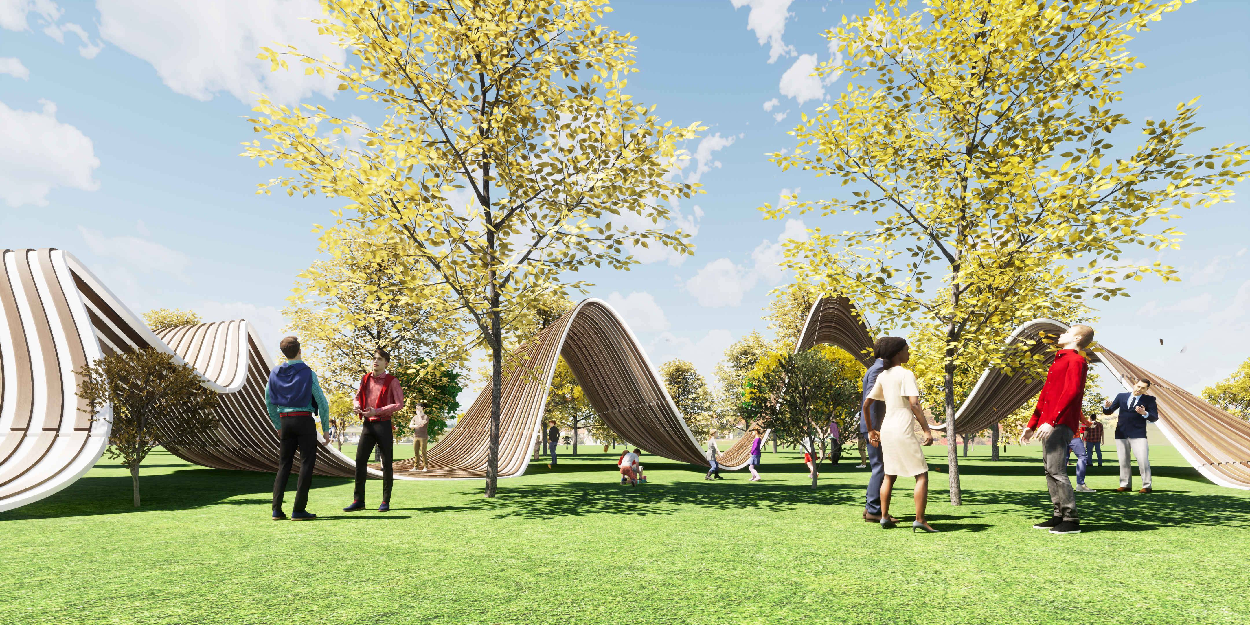 Ribbon Surface Landscape Rhino Grasshopper Tutorial-11