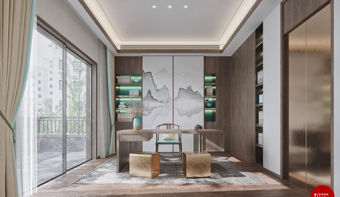 绿意中式时尚宅-12