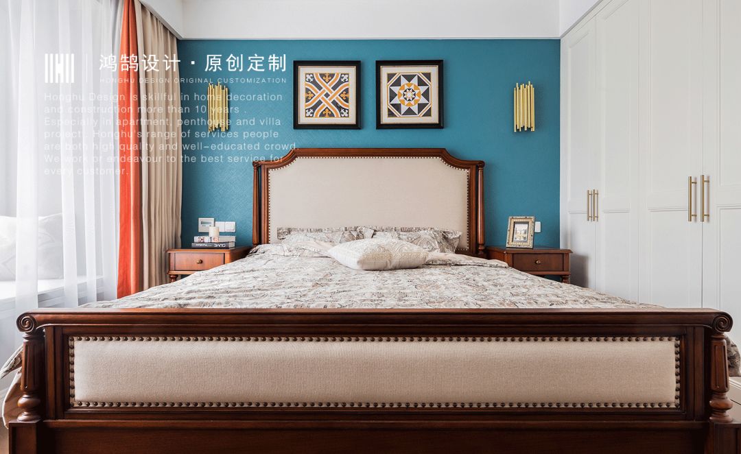 花漾轻奢美式,兼顾功能与美感的 140㎡四口之家-37