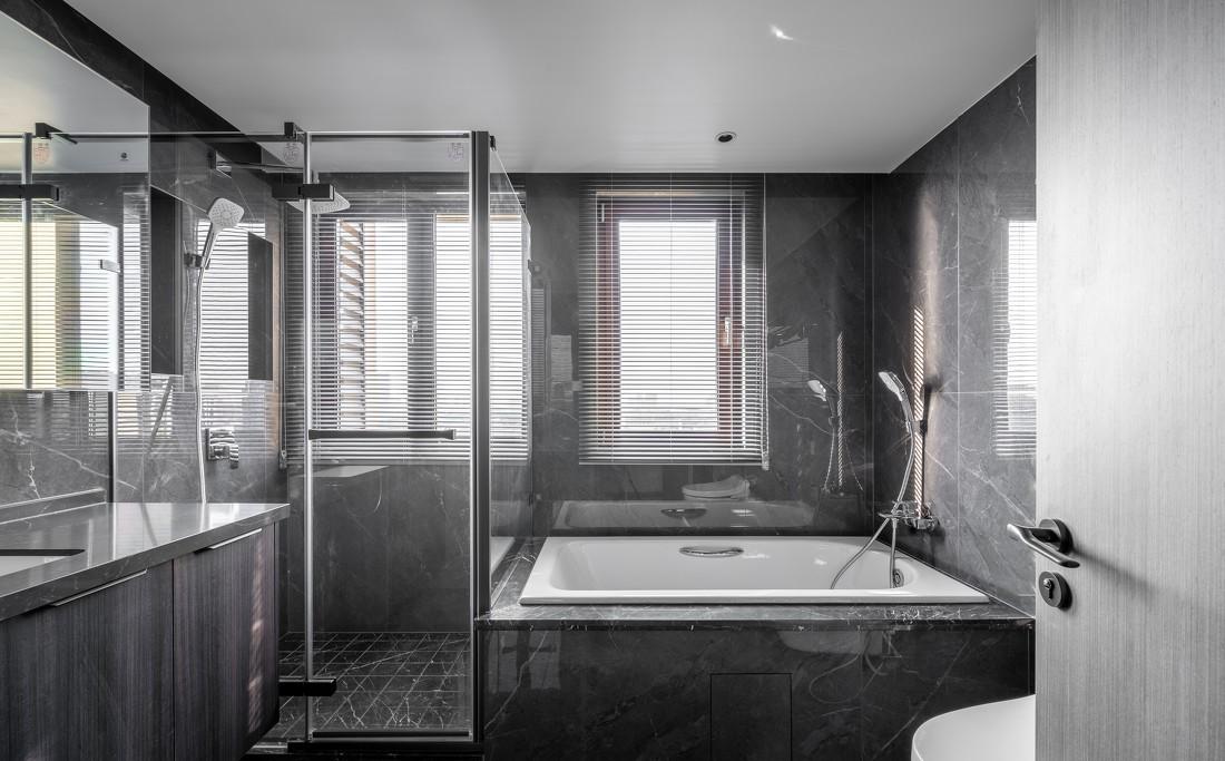 极简黑白灰调乐高主题平层设计-34