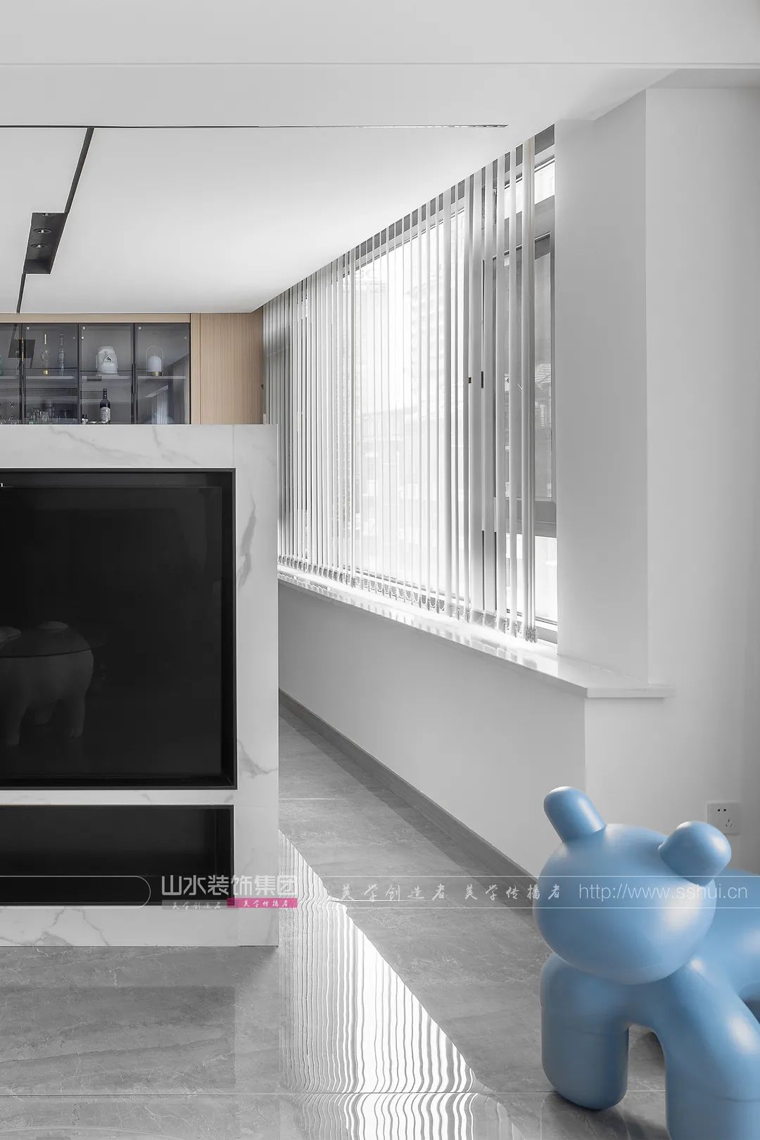 悦湖山院现代家居设计丨洪尧-22