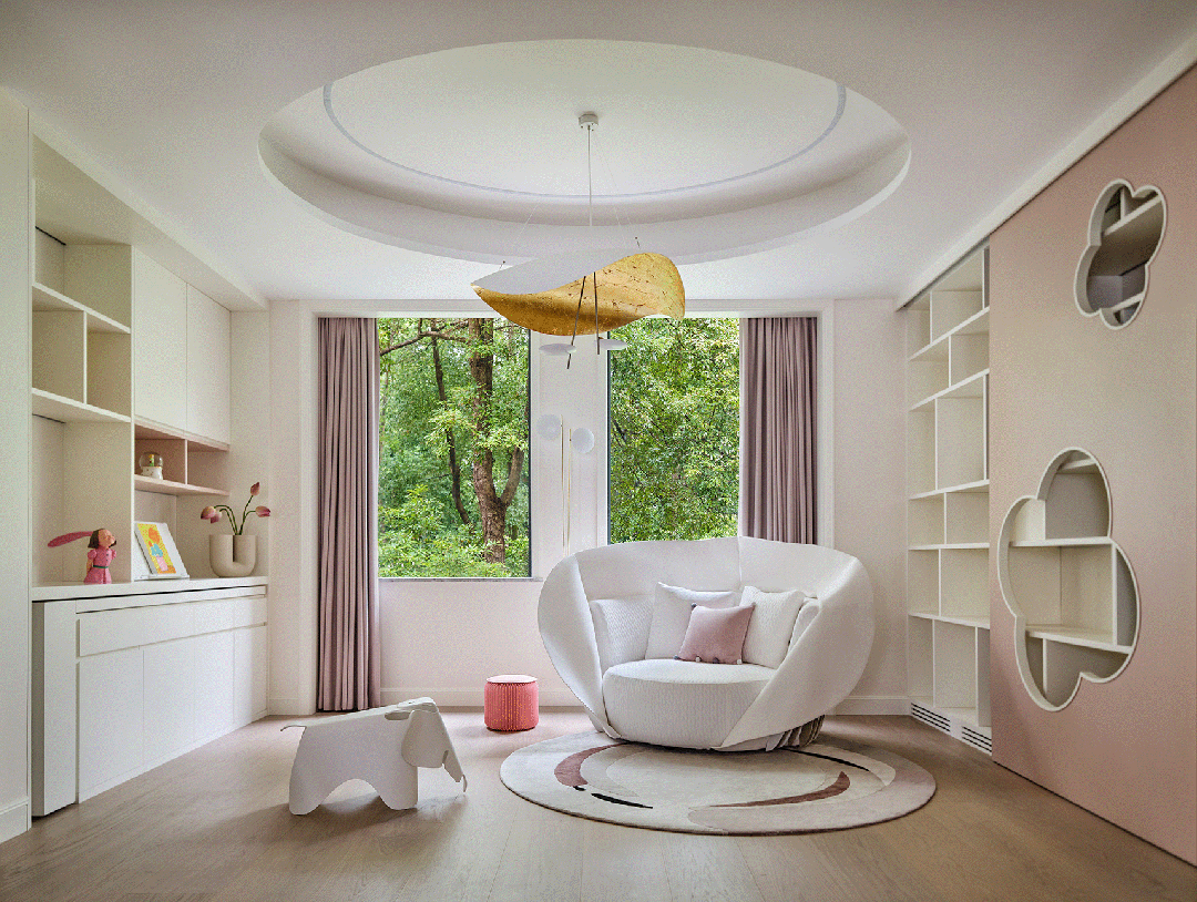 四川成都·锦官新城1000㎡ 森系自然住宅设计丨中国成都丨STUDIO.Y室内设计事务所-89