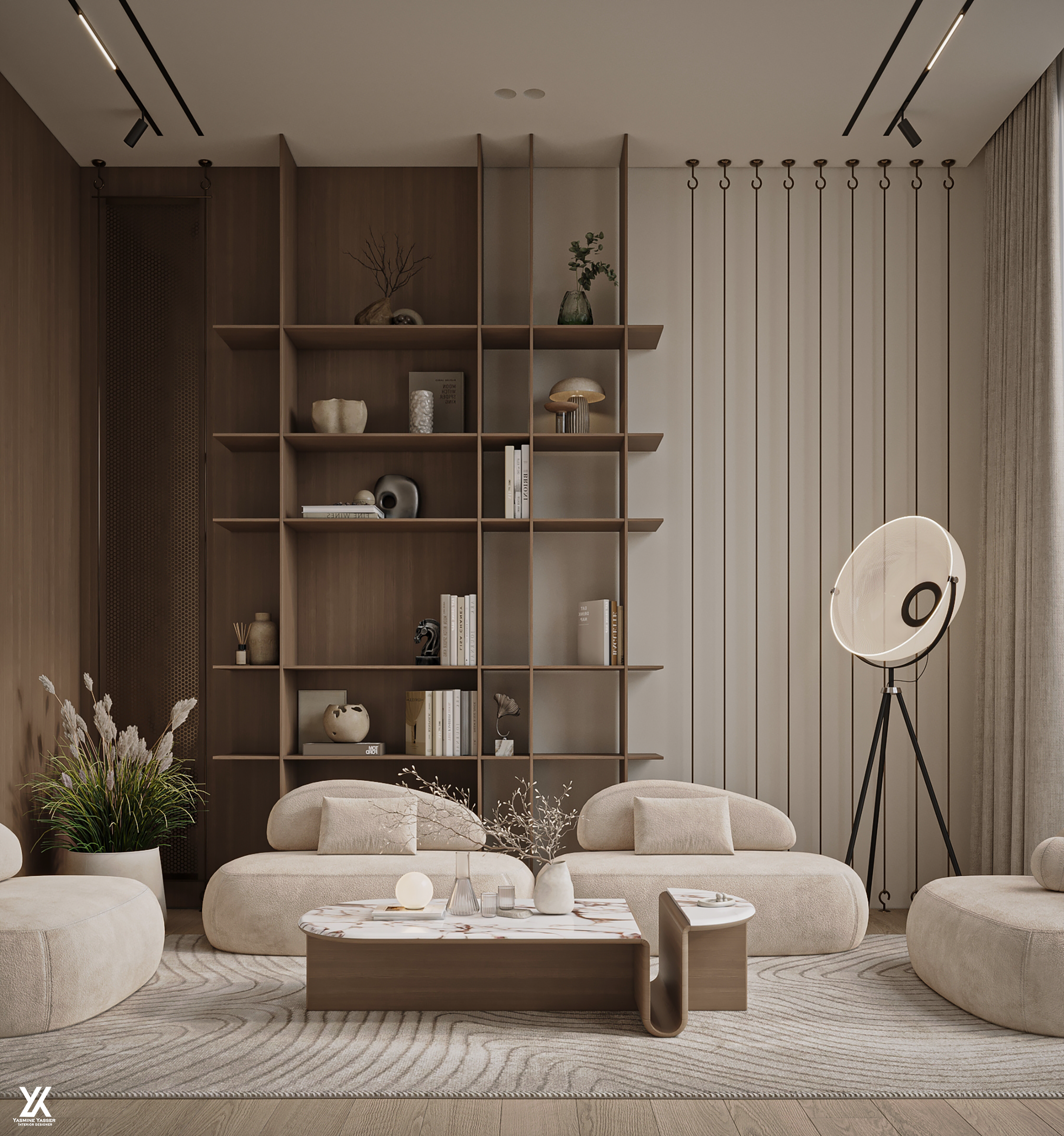 舒适的休息区丨YASMINE YASSER-4