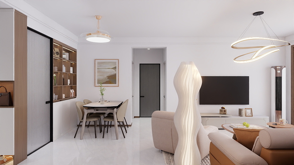 现代奶油：温馨港湾の家-16