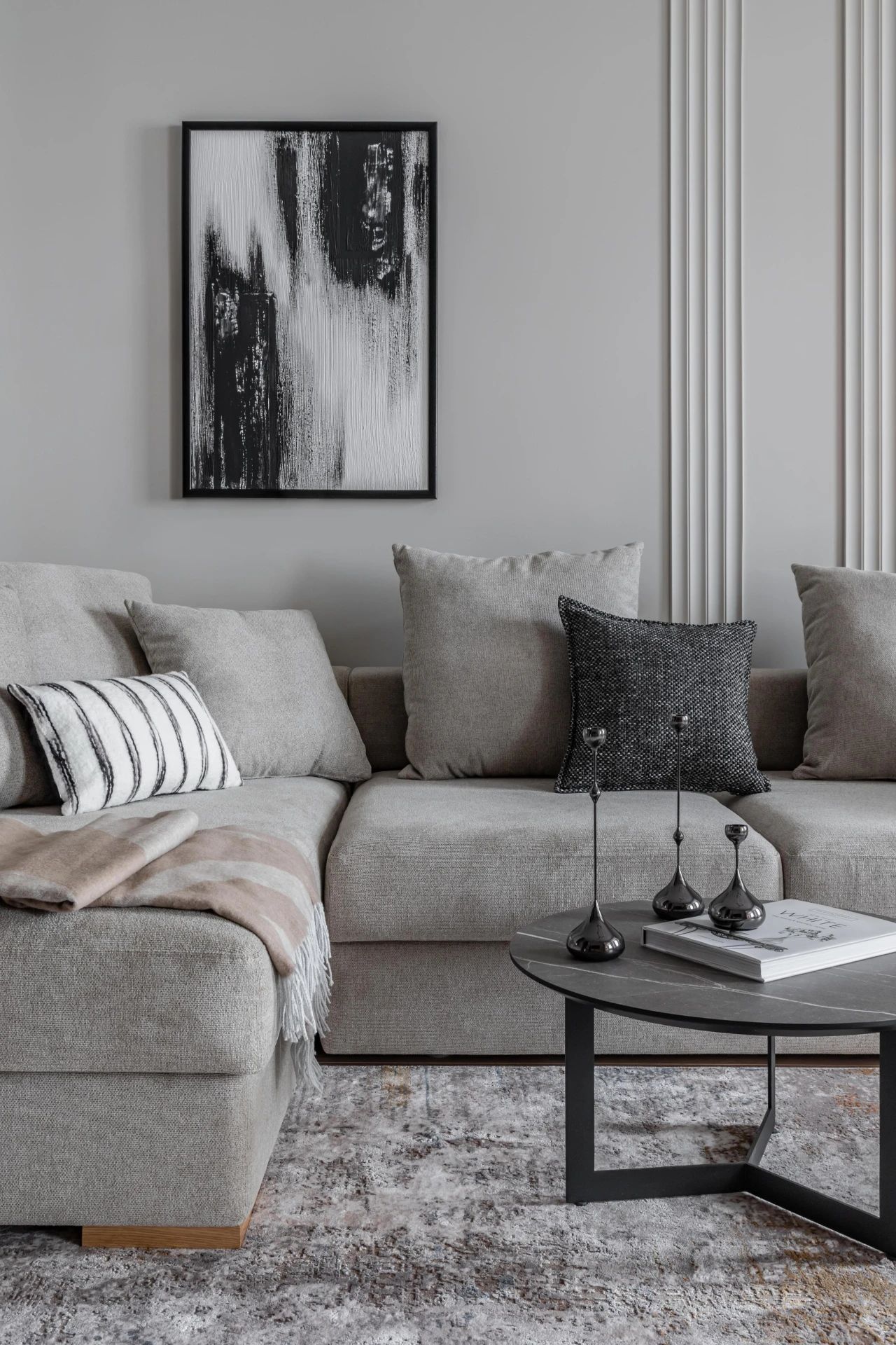 五口之家 160㎡明亮温馨空间设计丨投稿-3