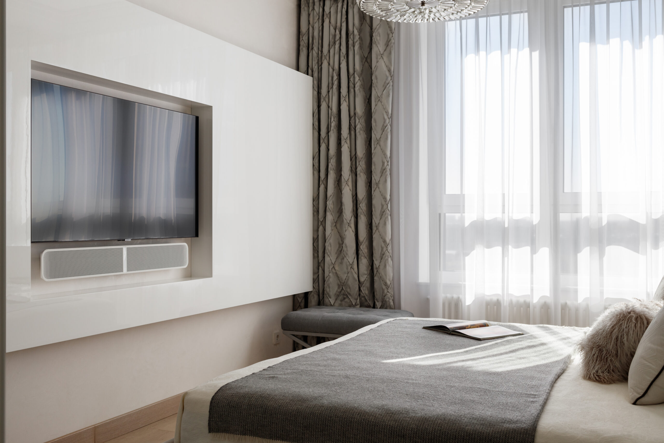 73㎡时尚三居室公寓设计丨ARXY工作室-29