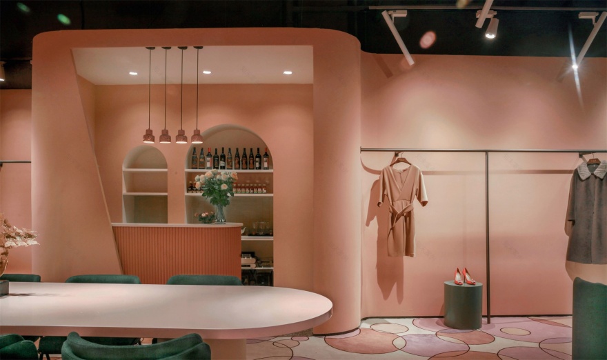 无非设计(深圳)丨非设计丨服装店丨Ttsp·X 女装品牌形象店-31