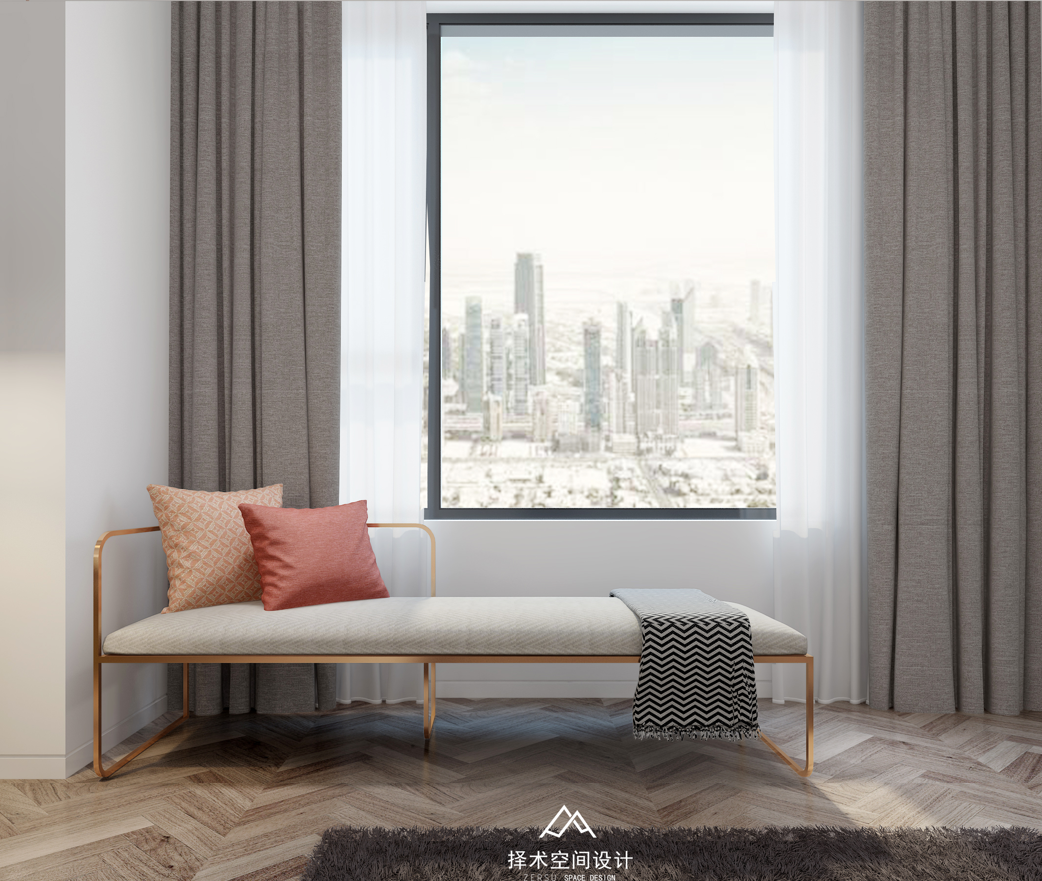 财信时光里｜适合的才是最美的——中小户型简欧风-6