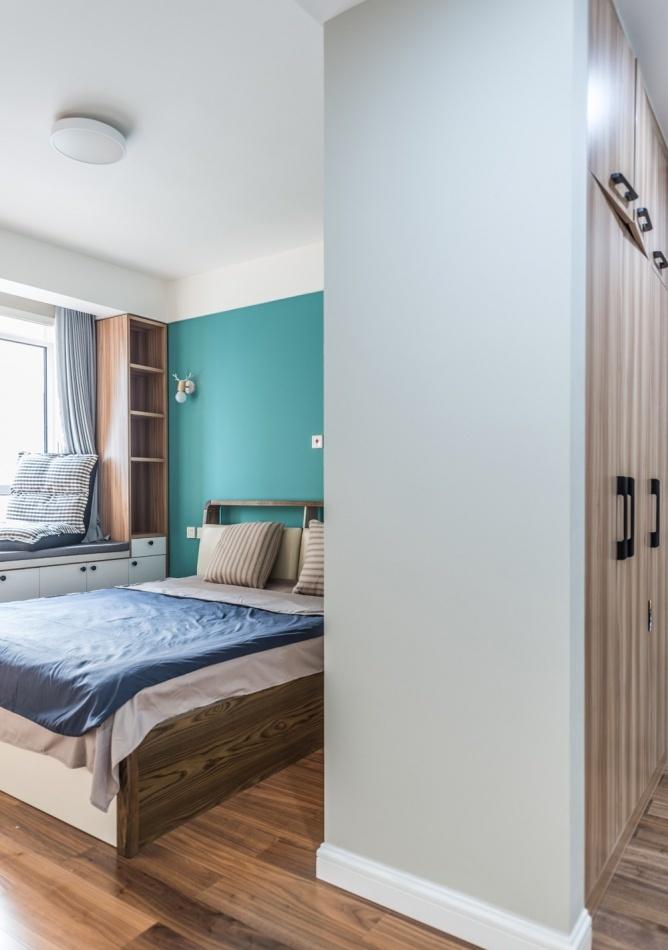 北欧混搭风 134㎡三居室,收纳与美观兼具-25