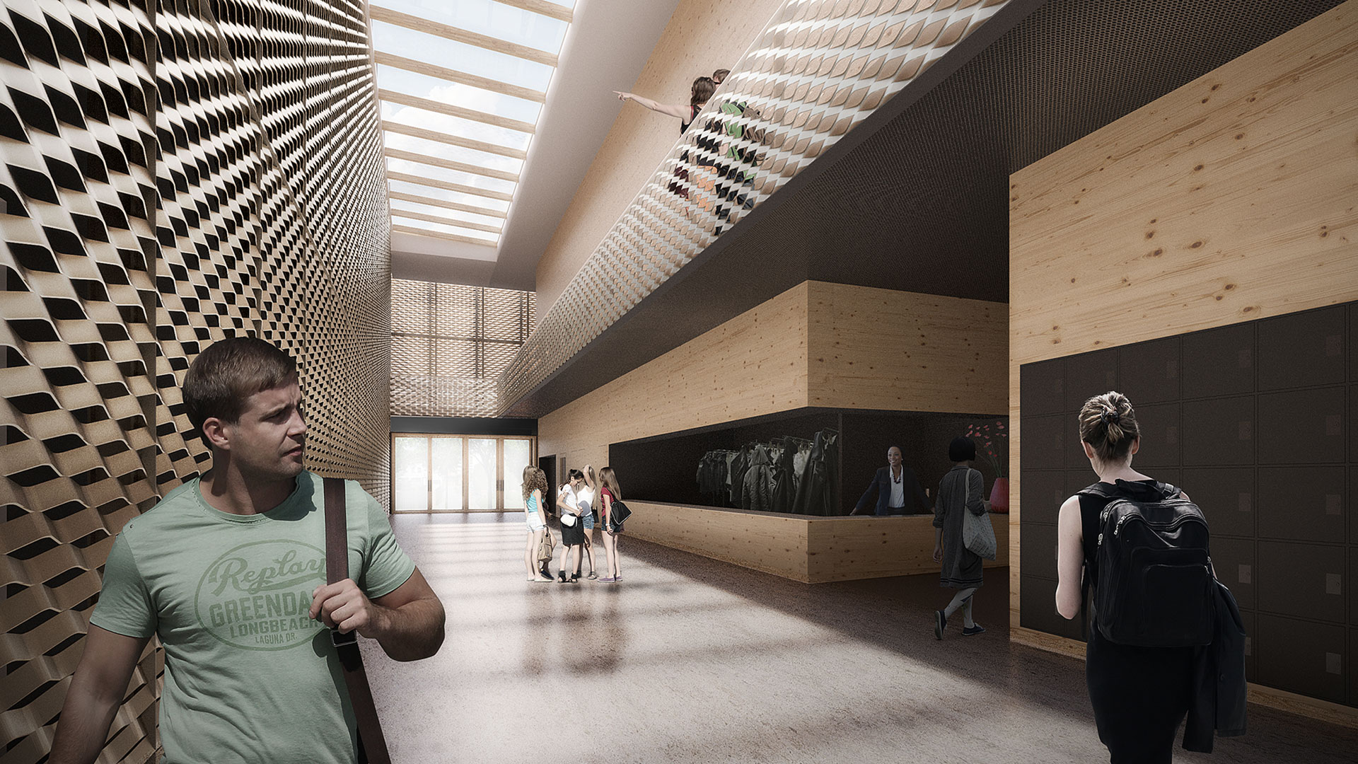 波兹南大学体育中心 | 现代模块化设计融入绿色环境-10