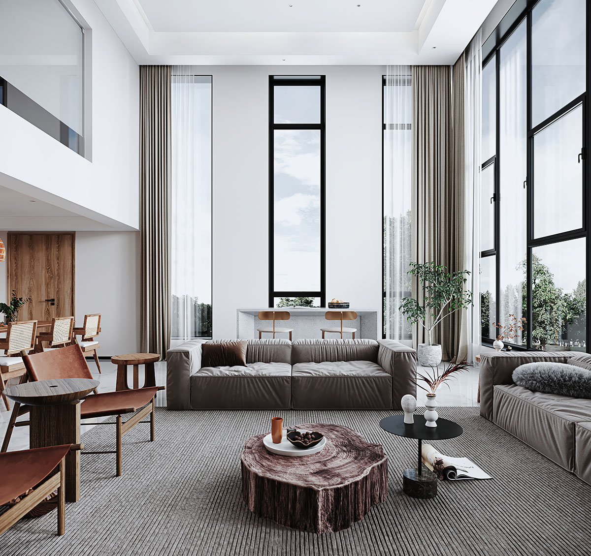 融合自然元素的现代家居设计-4