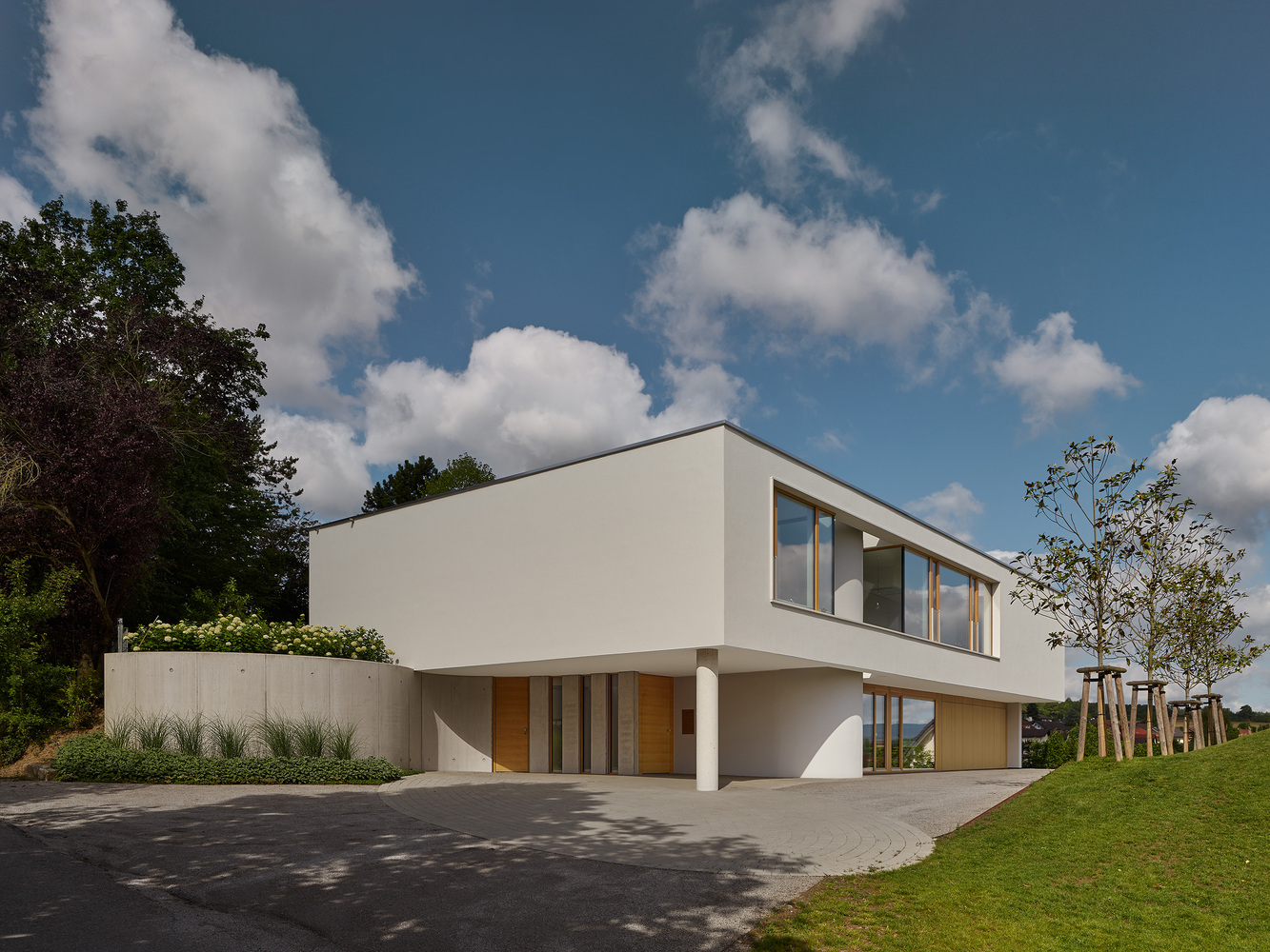 德国小山上的全景视野之家-13