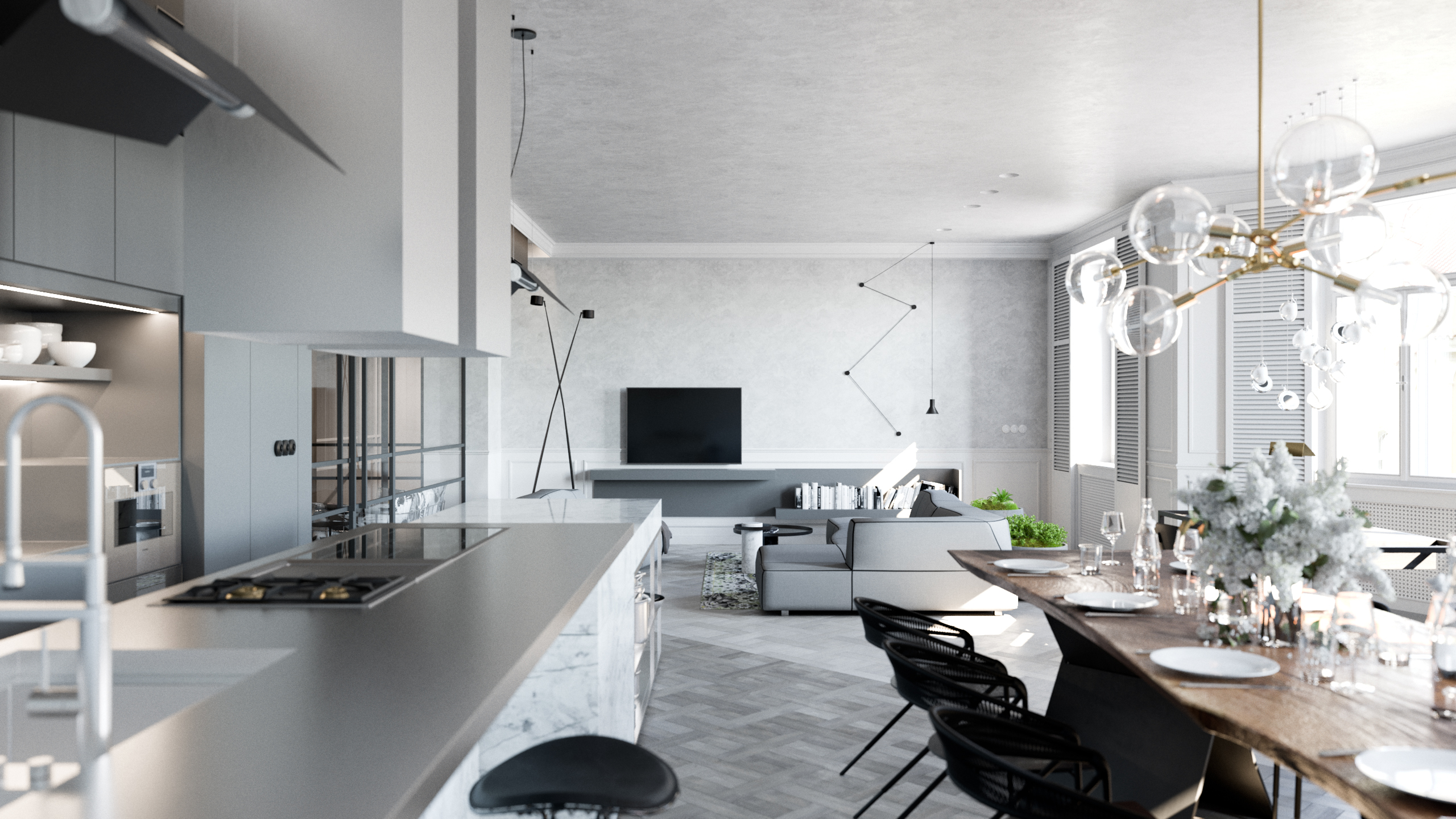 创意改造 | 年轻家庭的城市公寓-63