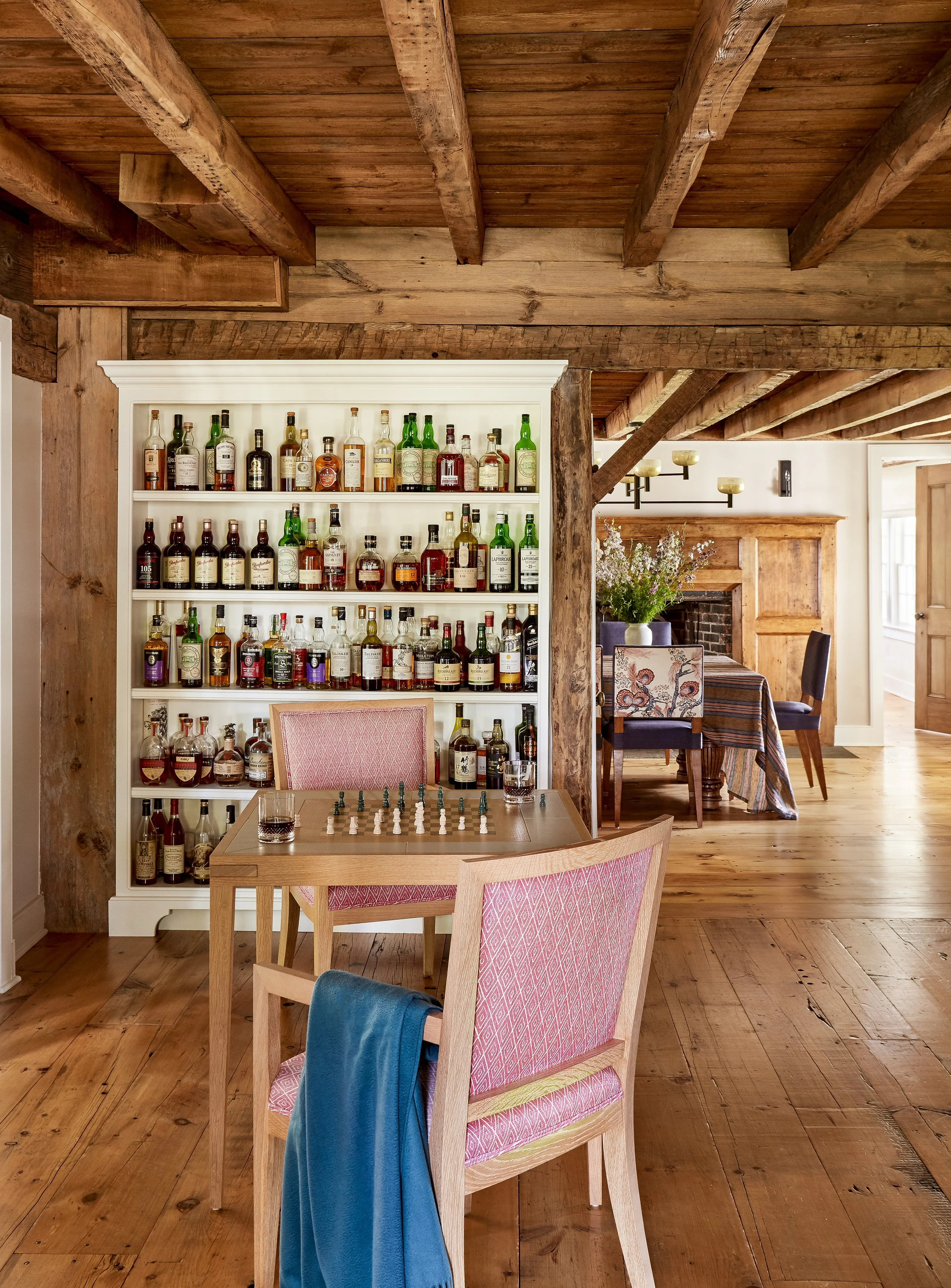 韦斯特波特殖民地风格建筑（注：Colonial常见可表示殖民地风格的（建筑） ，这里结合Westport推测是指具有殖民地风格的建筑等，若有更具体语境可调整） 丨美国韦斯特波特丨Kathleen Walsh Interiors-44