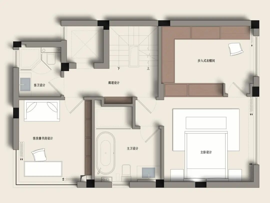 350㎡现代风|悦望名邸：自在松弛，与生活共鸣-55