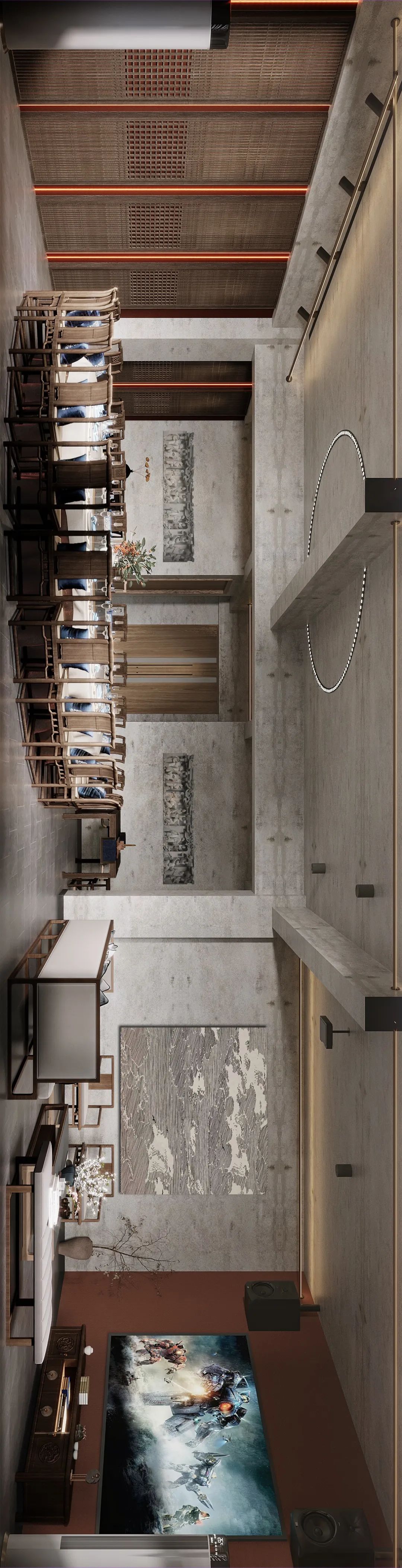 未明确提及单一项目名称,包含众多家装和工装项目丨中国北京丨安徽省蜂宿艺术设计有限公司-191