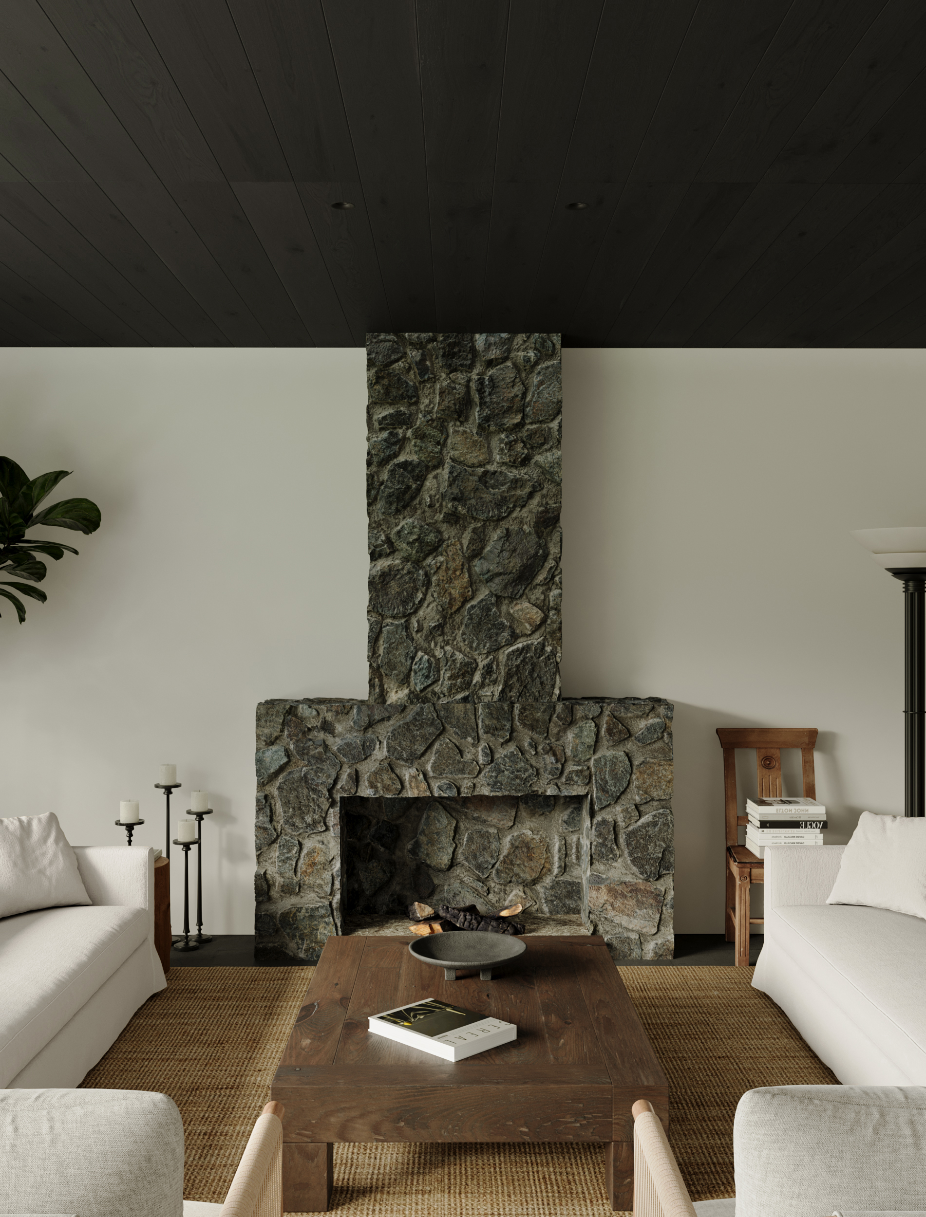 一个自然系客厅-2