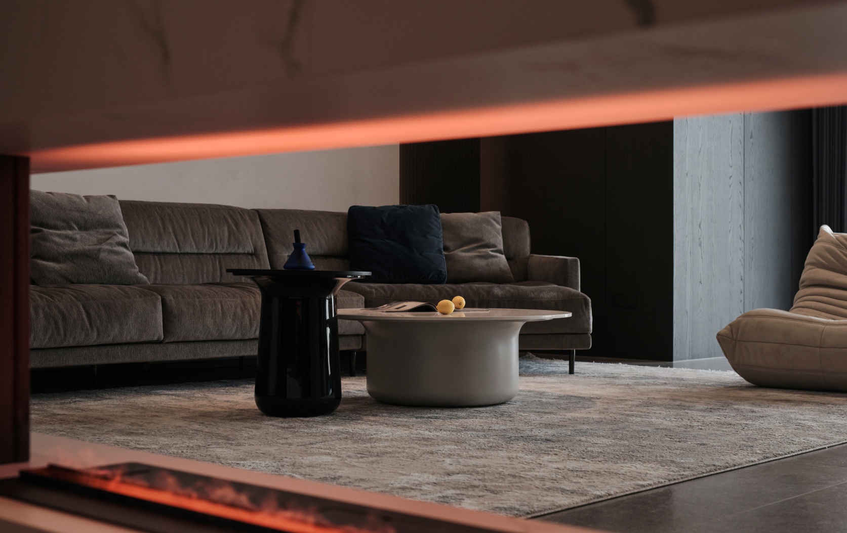 高级灰湖景房丨中国苏州丨晓安设计-5