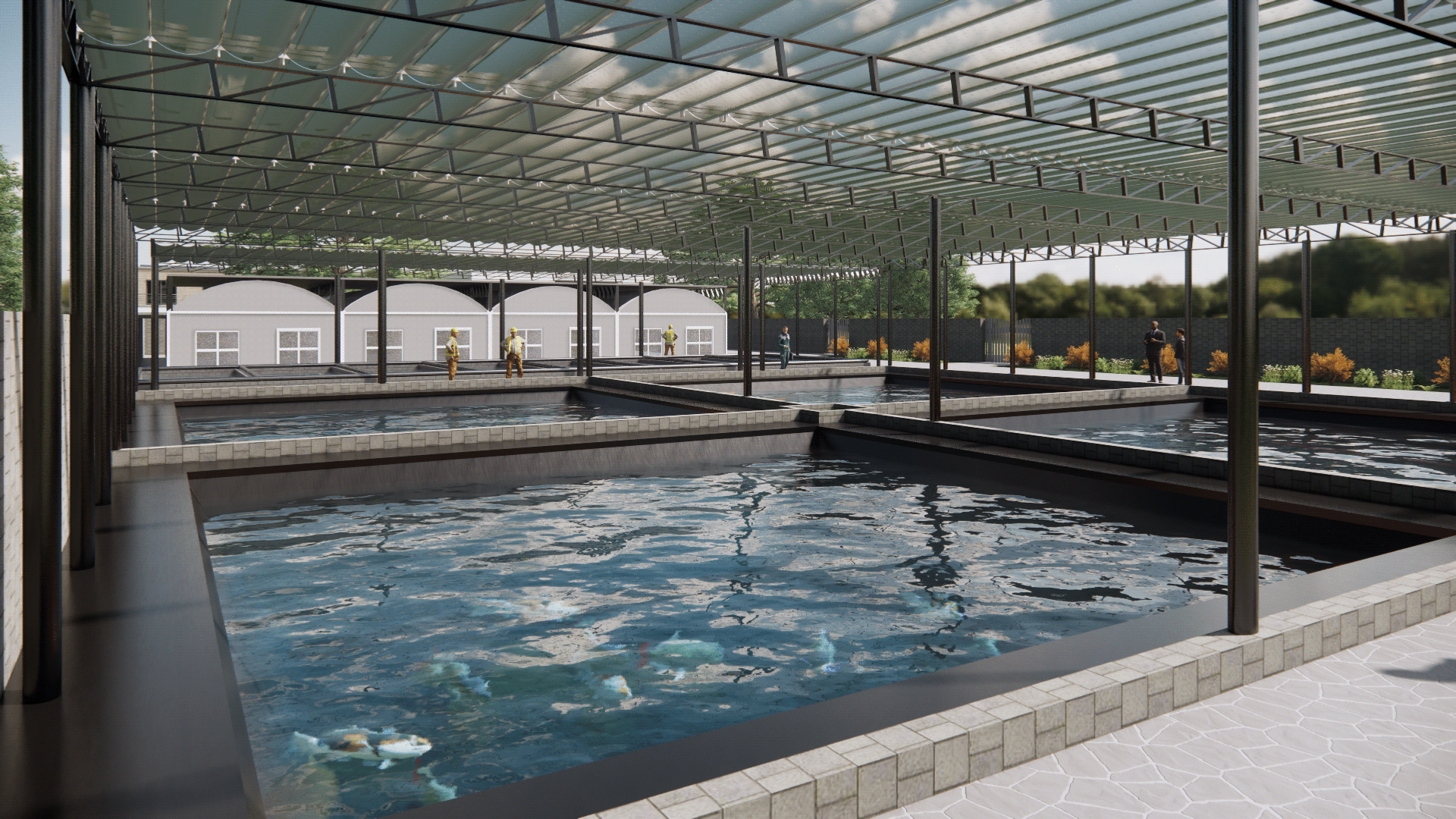 Aquaculture Facility Design and 3D Visualization-9