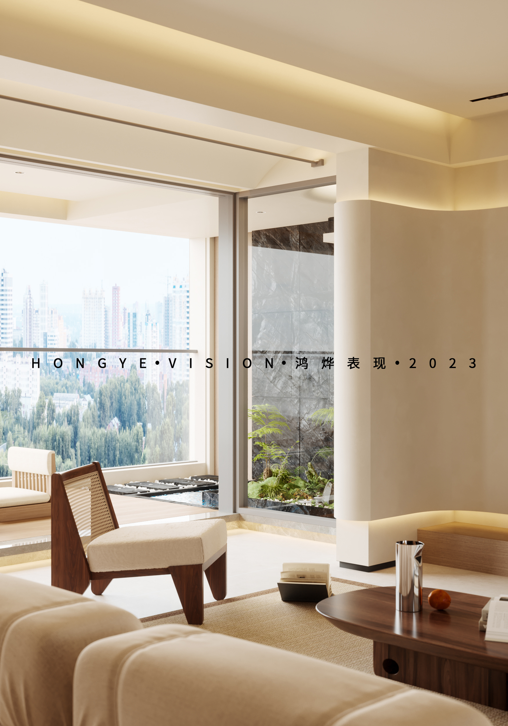 鸿烨表现|现代简约奶油风-5