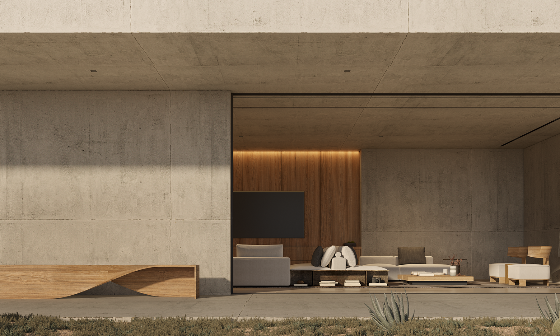 大海道别墅 | 现代简约风格打造舒适海景空间-20