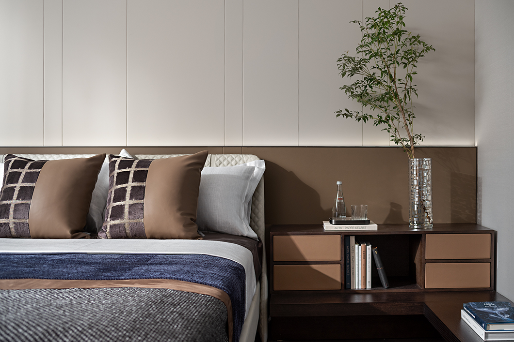 蓝调大平层 · 现代艺术与生活的完美融合丨中国台州丨壹新设计,恩嘉设计-47