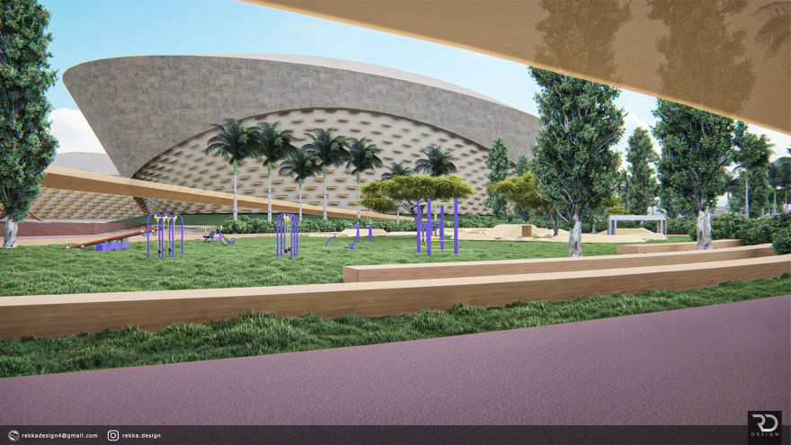 大学体育城丨埃及丨Architecture design studio VIII-42