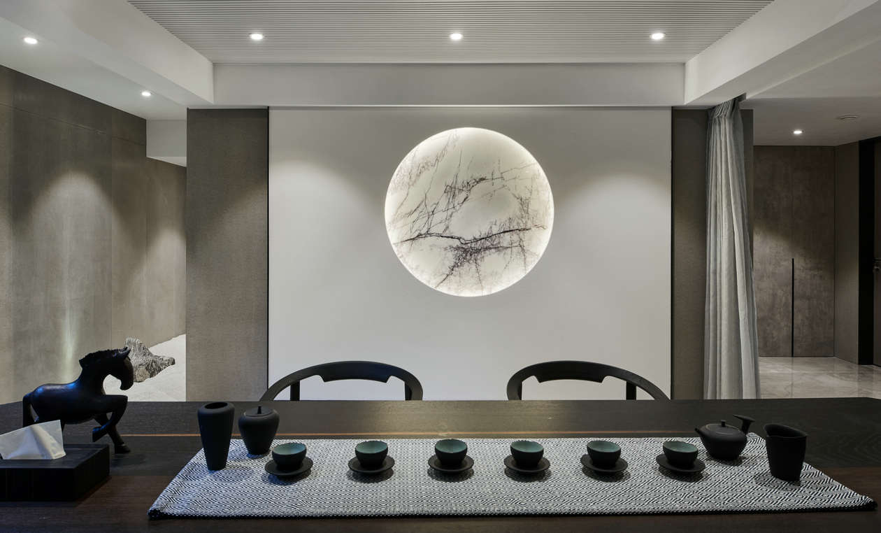 杭州杭公馆 | 灰色调开放式设计,兼顾功能与观景-71