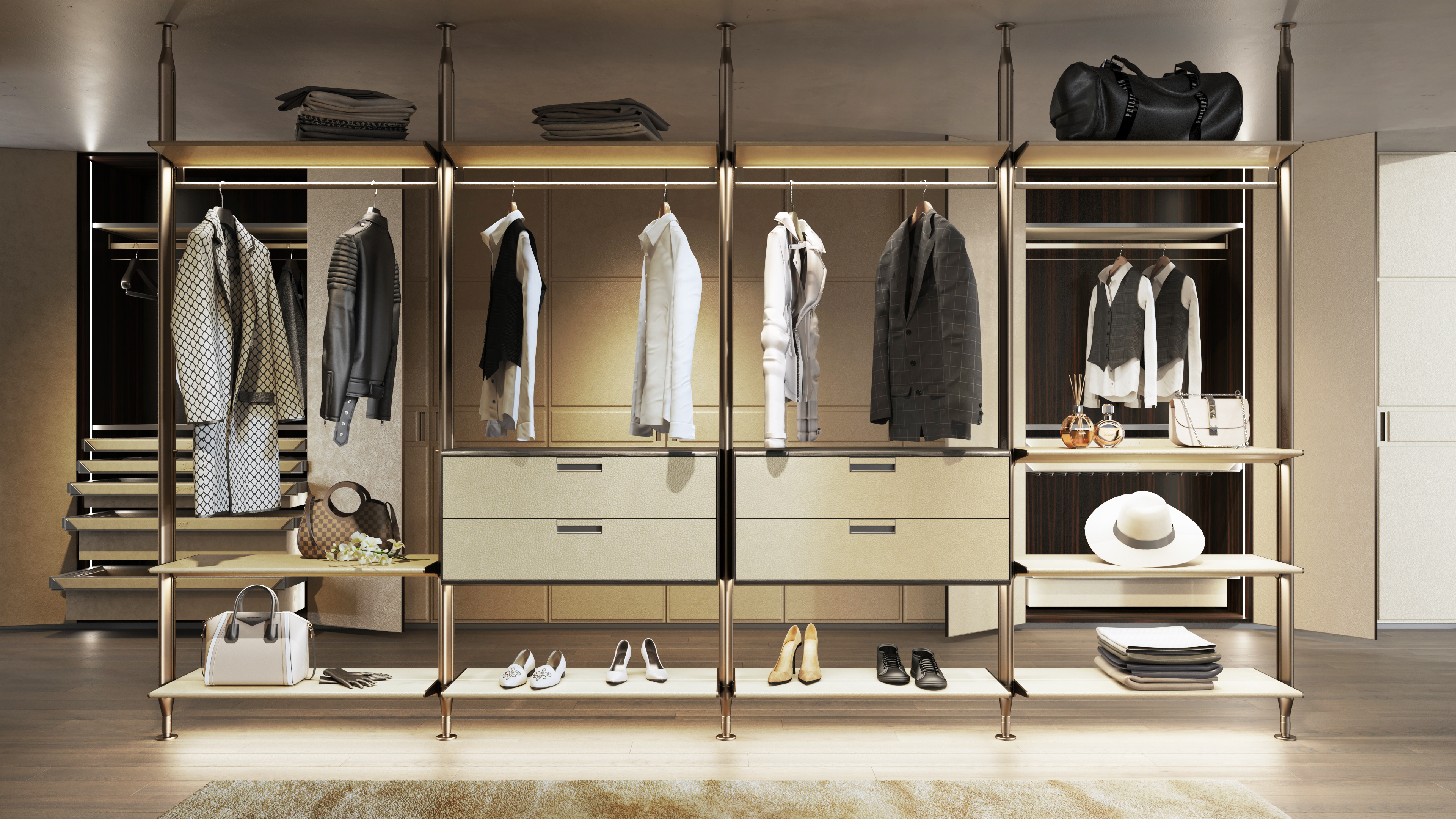 Concept Walk in closet 1-2