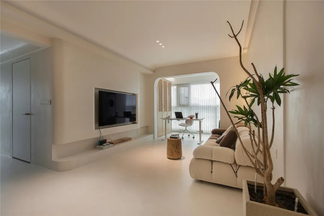 90㎡开放式空间的艺术探索-26