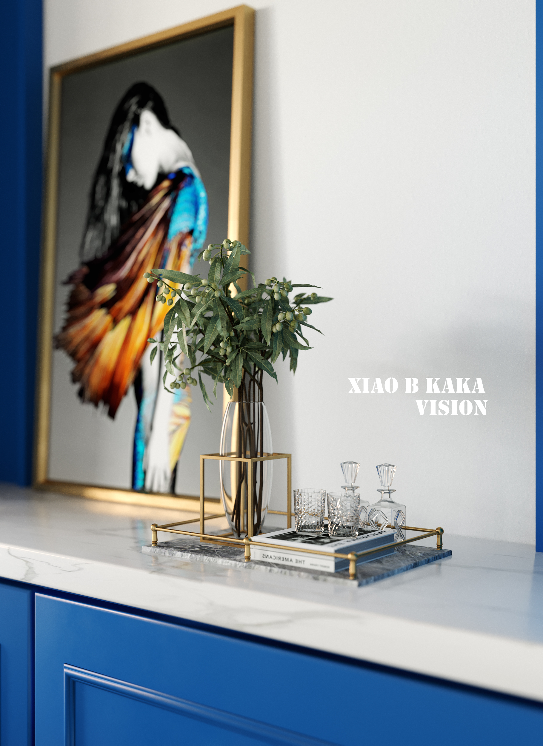 现代蓝色家居，展现潮流魅力-3