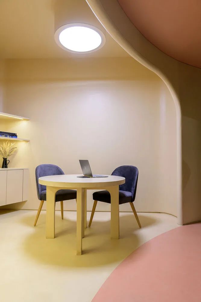 粉蓝设计梦幻色彩空间·模块化厨房和衣柜体验中心-9