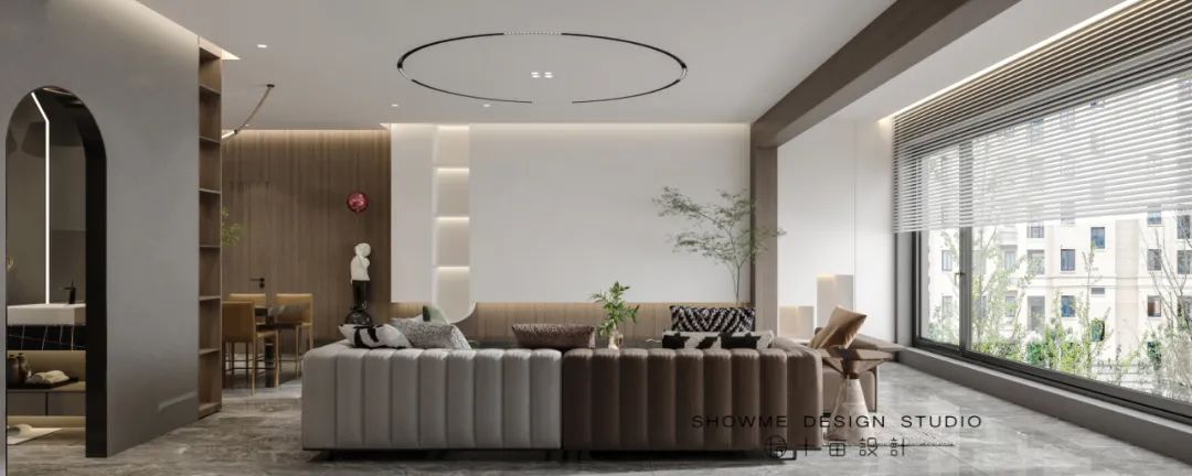 龙湾半岛 138㎡现代家居,十亩设计展现精致生活-17