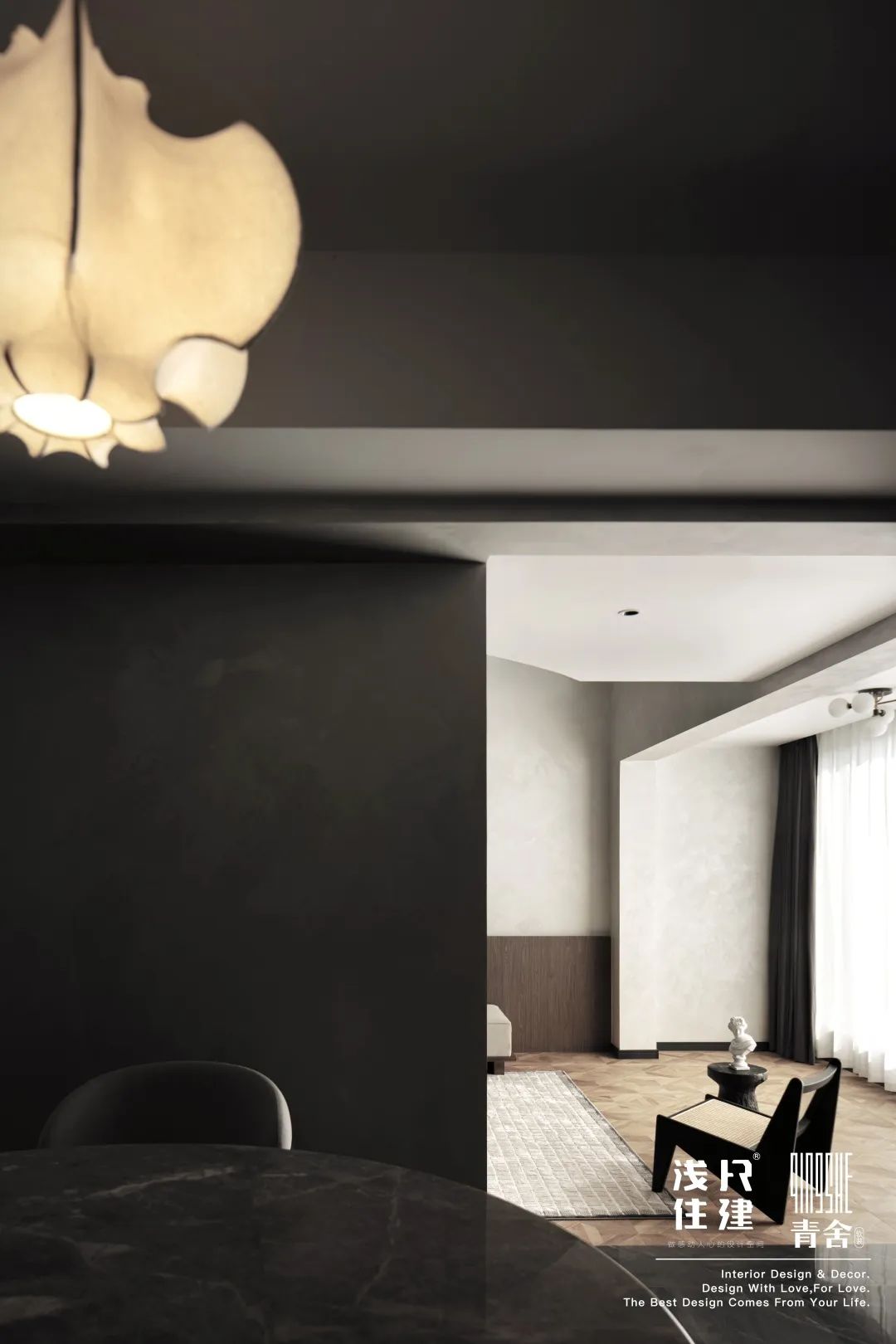 金汇园混搭风格别墅设计丨浅尺住建-40