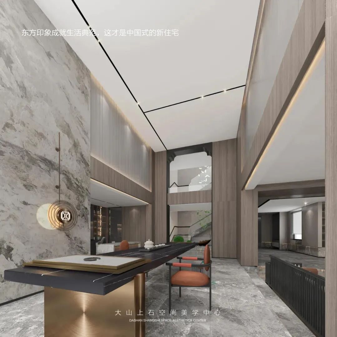 新希望锦麟河院挑空别墅丨中国沈阳丨山石空间全案设计机构-63