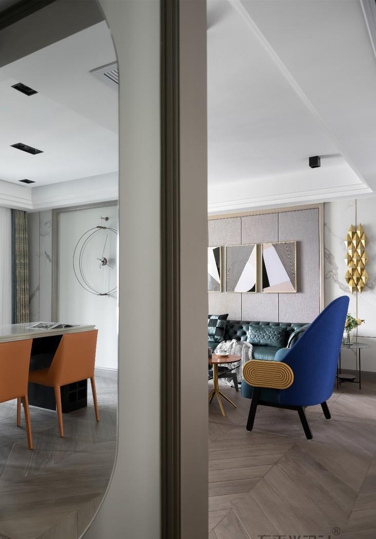 卓越浅水湾 132㎡现代轻奢家居设计,功能与美学的完美融合-39