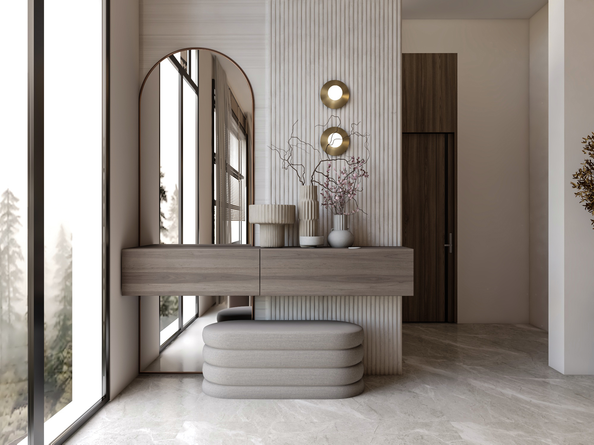 沙特阿拉伯主厅室内设计项目丨ARWA ALHAMDI DESIGN-8