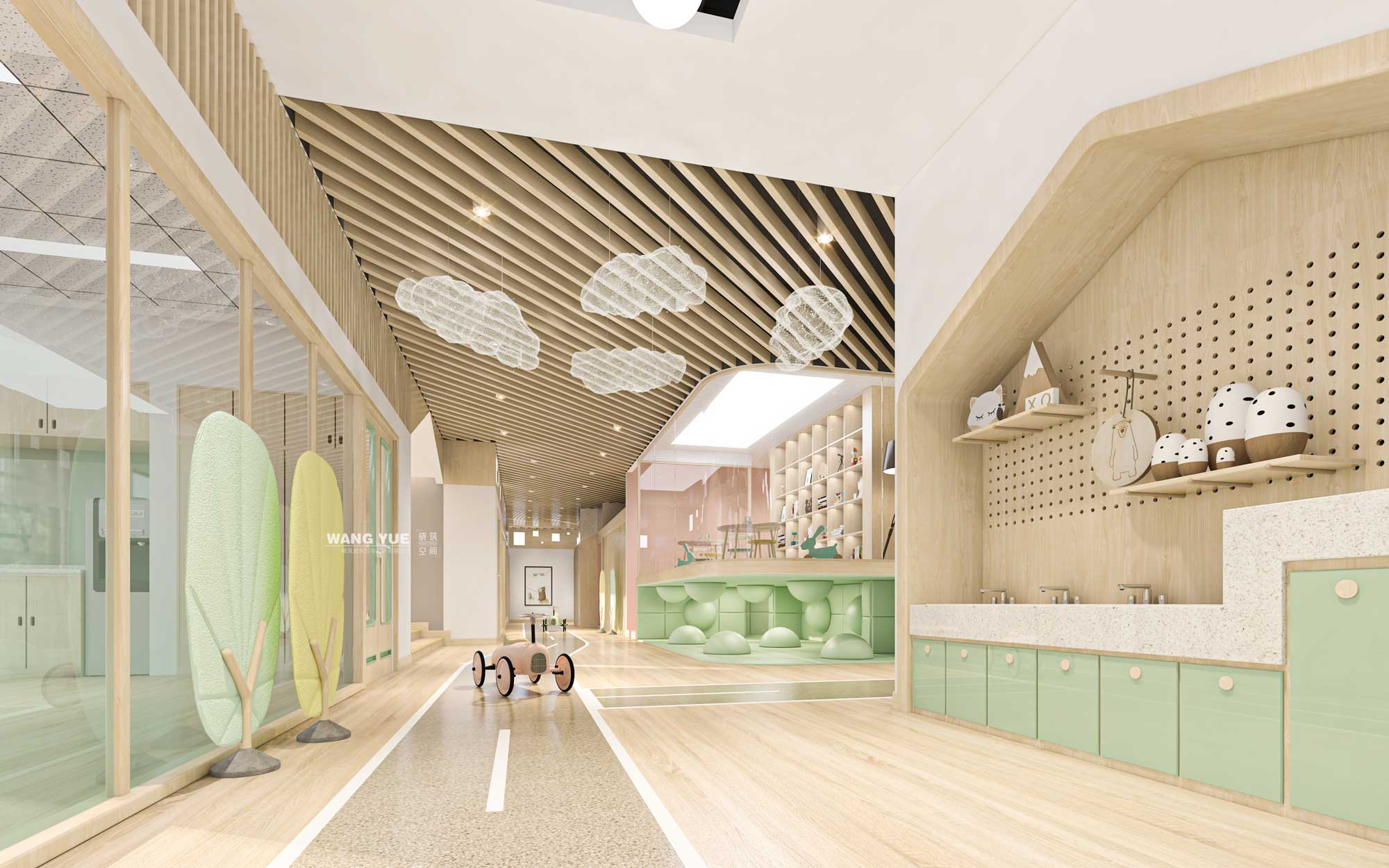 春天树儿童之家 · 托育中心丨中国茂名丨晓筑建筑装饰设计有限公司-17