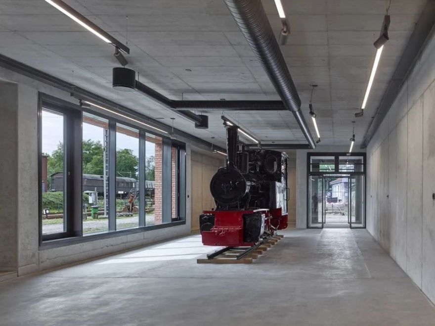 德国铁路博物馆新接待大楼,工业风设计致敬历史,引领未来-36