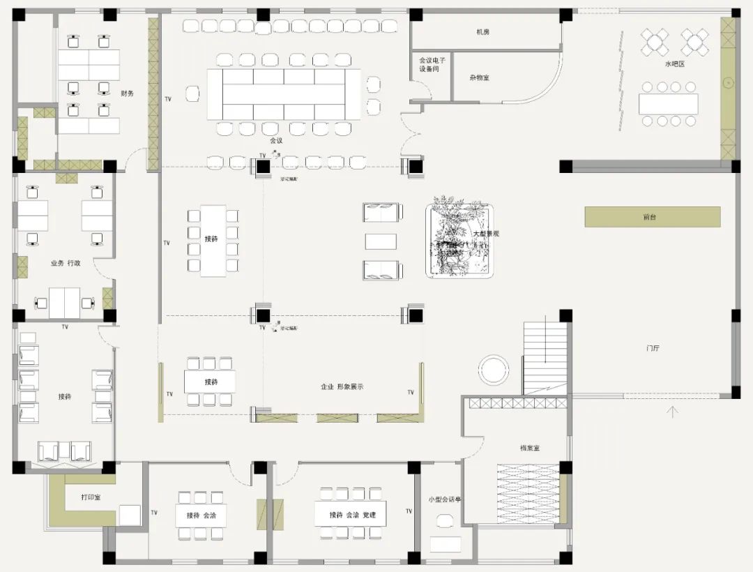 600 平现代风格律师事务所丨中国江苏丨尚居装饰-50