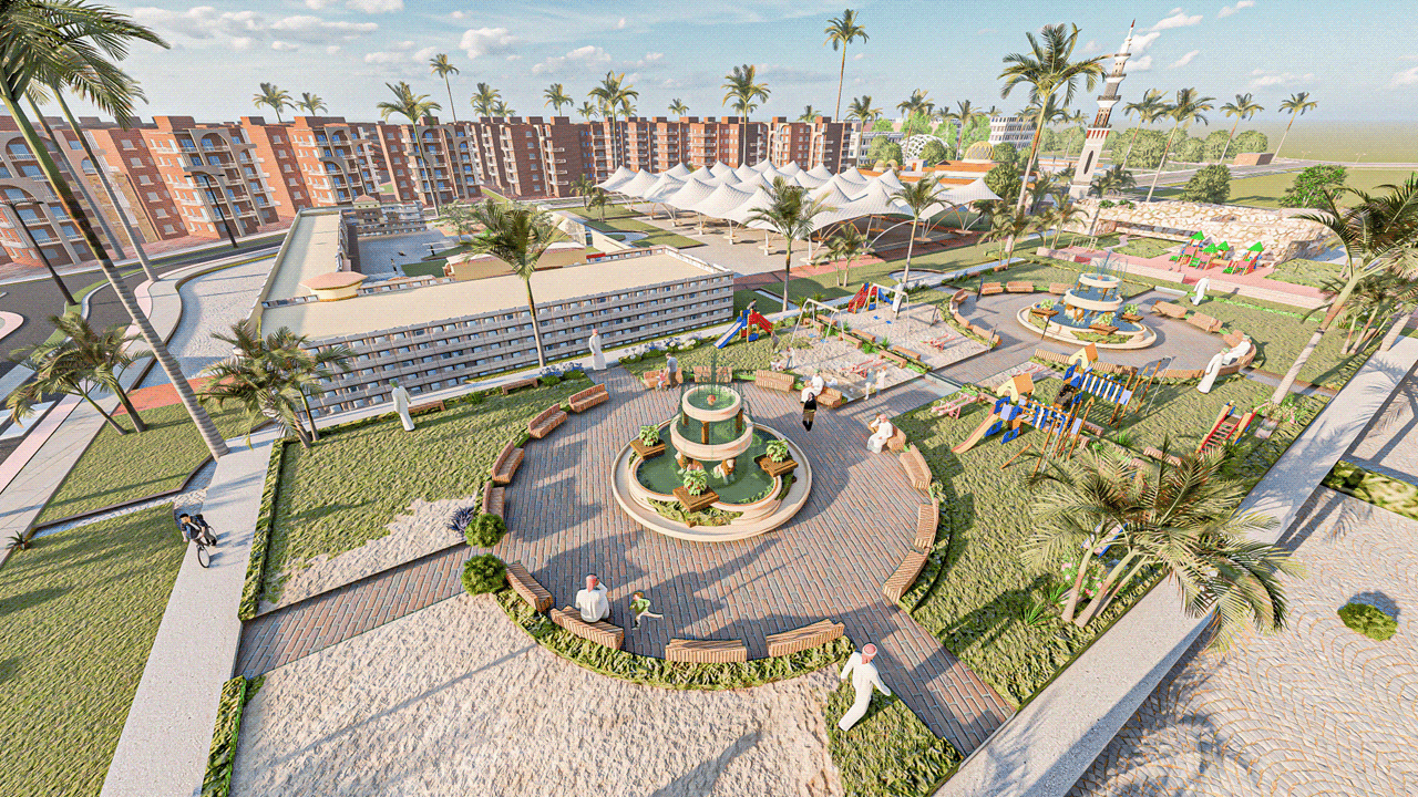 Hamam City 发展  城市规划项目丨埃及丨开罗大学工程学院建筑系-33