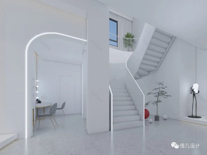 潜江尤美婚纱店,浪漫优雅的室内设计-23