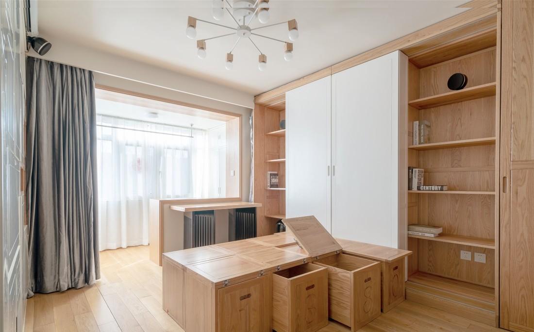 北京老红砖房变形记 | 小户型玩转多床家庭影院-53