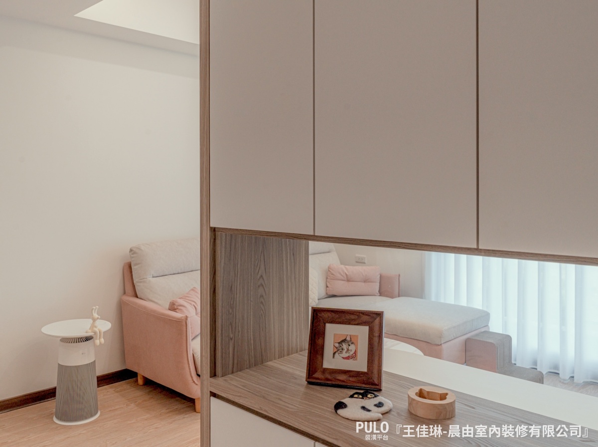 台南15坪小宅室内轻装修设计丨中国台南丨晨由室内装修有限公司（设计师王佳琳）-43