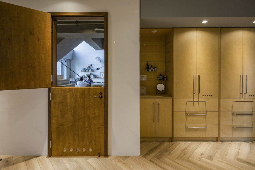 开放式设计的家庭住宅 AB House-35